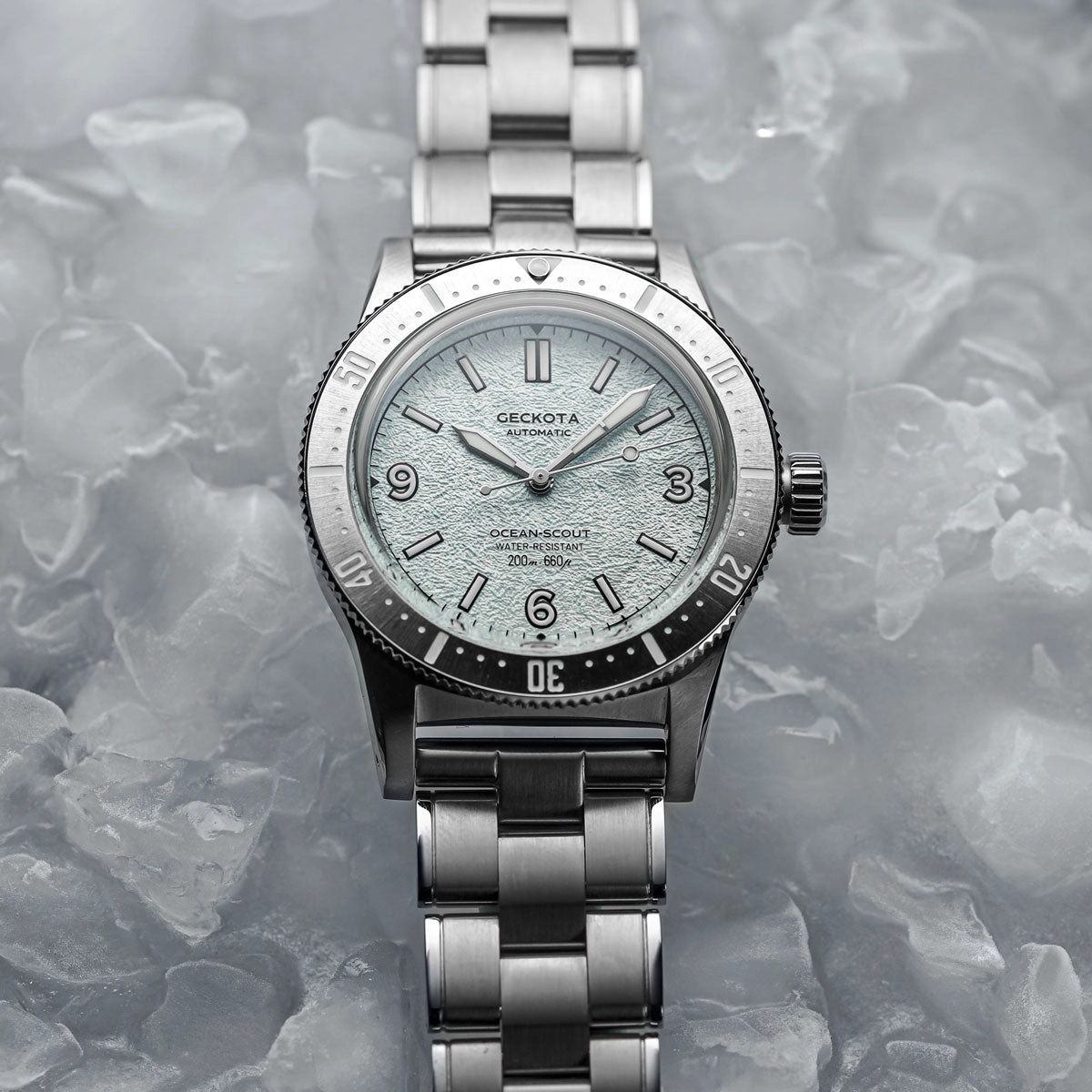 Ocean-Scout Dive Watch - Frost