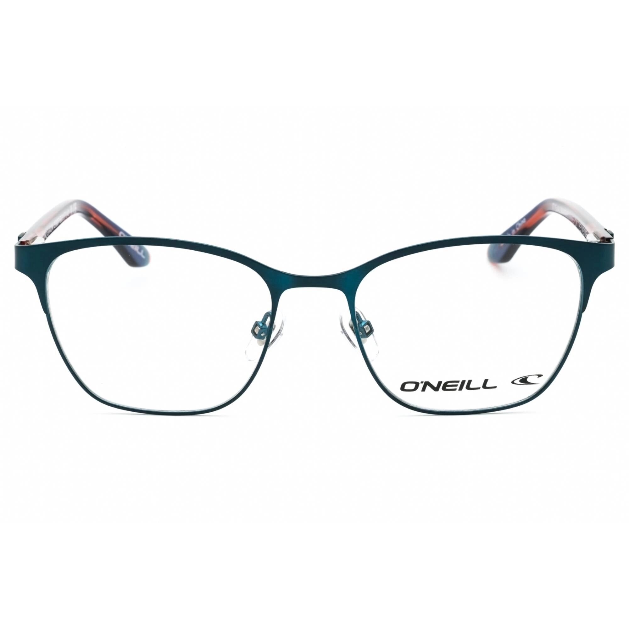 ONeill Women's Eyeglasses - Matte Teal Metal Cat Eye Full Rim Frame | ONO-SHAUNI 007