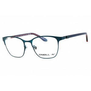 ONeill Women's Eyeglasses - Matte Teal Metal Cat Eye Full Rim Frame | ONO-SHAUNI 007