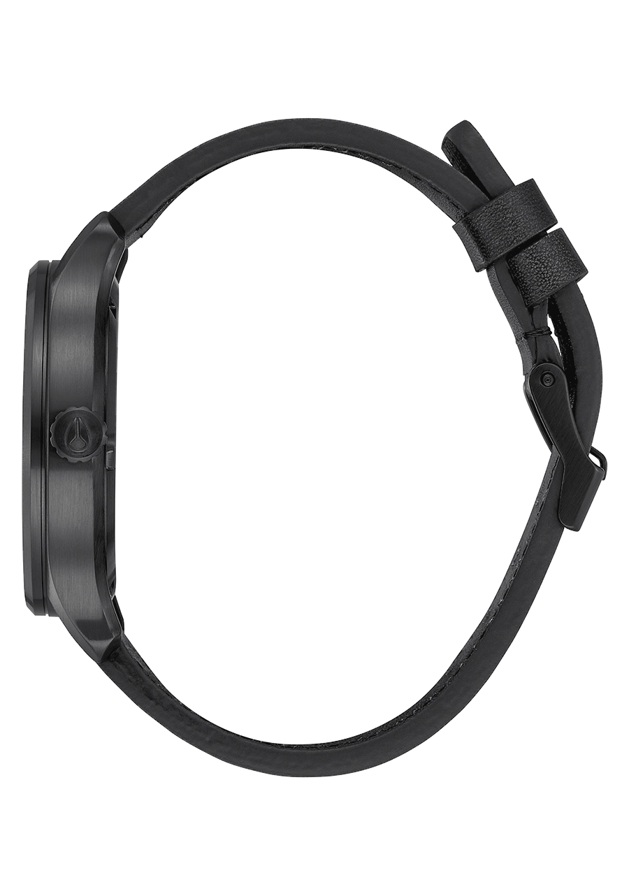 Patrol Leather - Black / Silver / Black