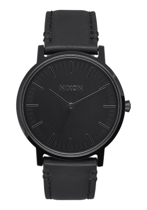 Porter Leather - All Black