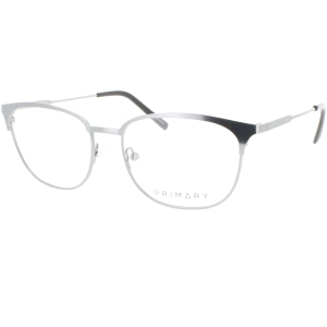 Primary Women's Eyeglasses - Demo Lens Metal Cat Eye Full Rim Frame | 1133 GUNMETAL