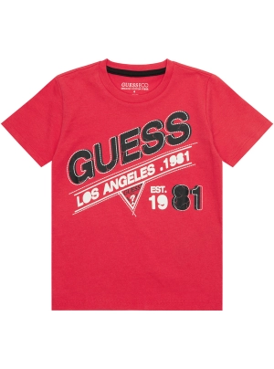 Red Short Sleeve T-Shirt (2-7)