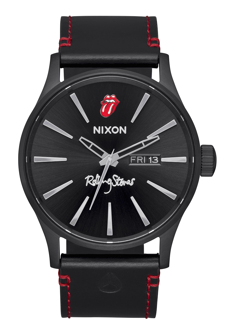 Rolling Stones Sentry Leather - All Black