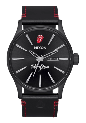 Rolling Stones Sentry Leather - All Black