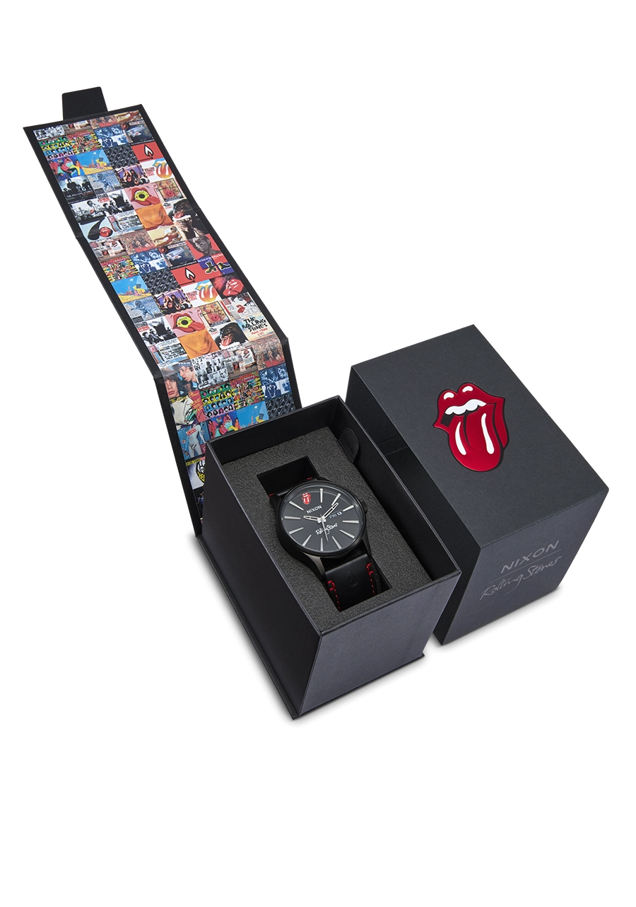 Rolling Stones Sentry Leather - All Black