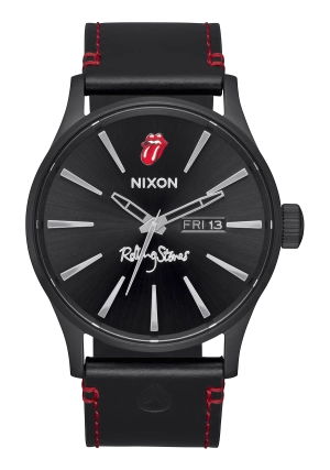 Rolling Stones Sentry Leather - All Black