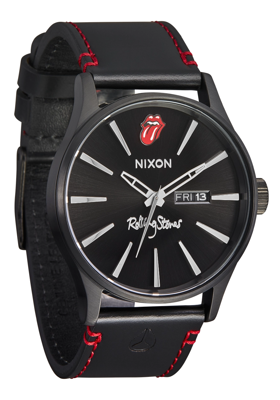 Rolling Stones Sentry Leather - All Black