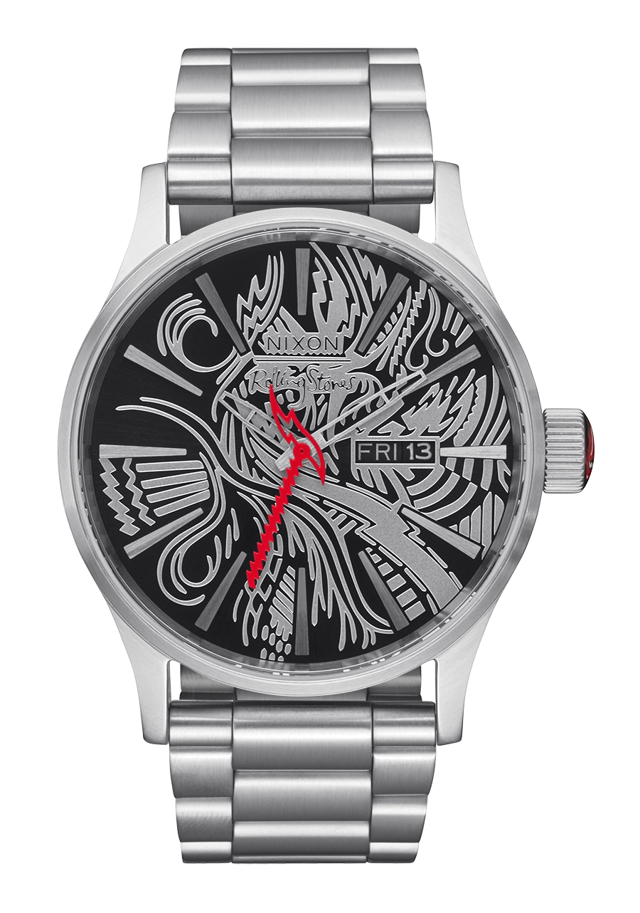 Rolling Stones Sentry Stainless Steel - Silver / Black