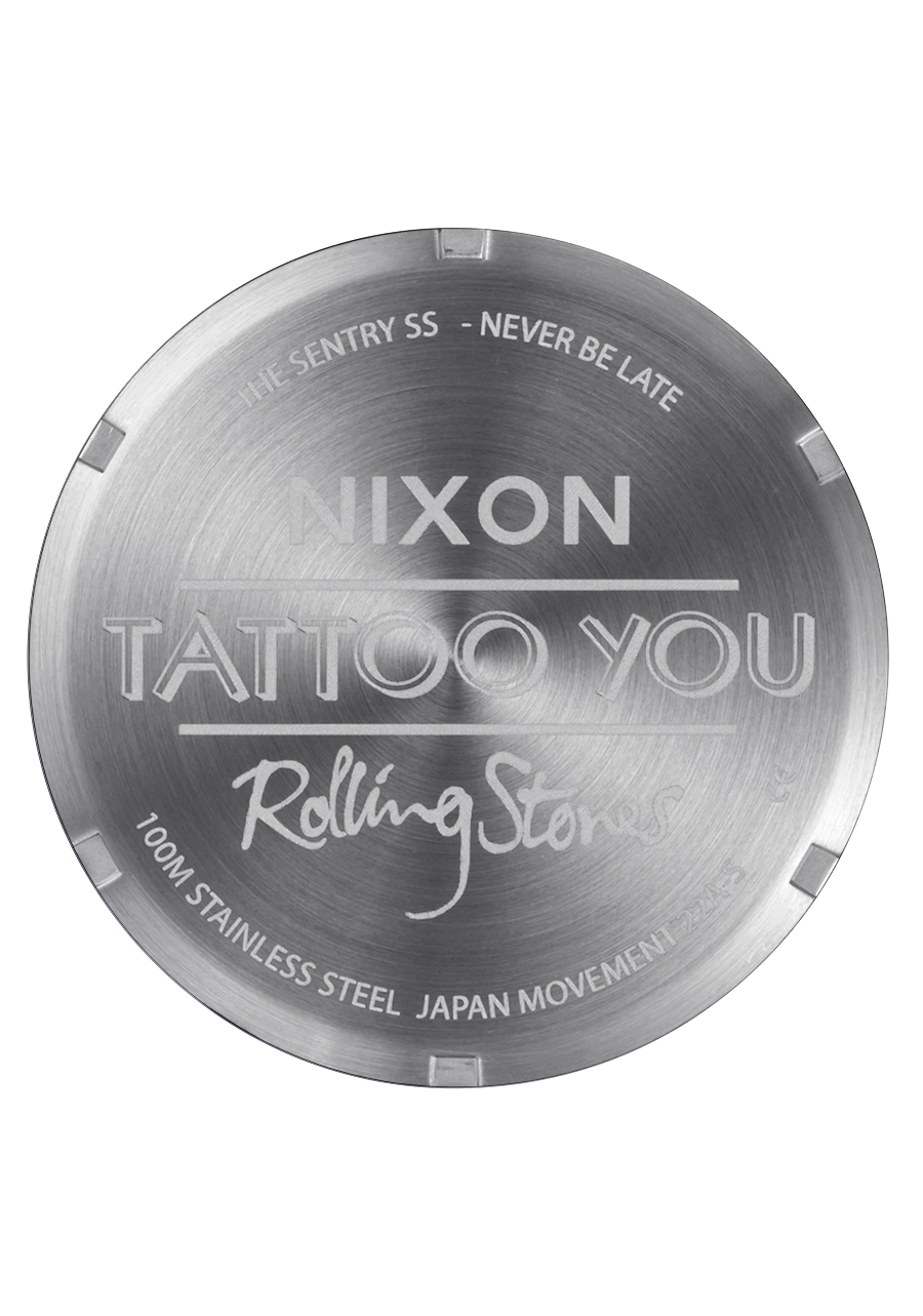 Rolling Stones Sentry Stainless Steel - Silver / Black