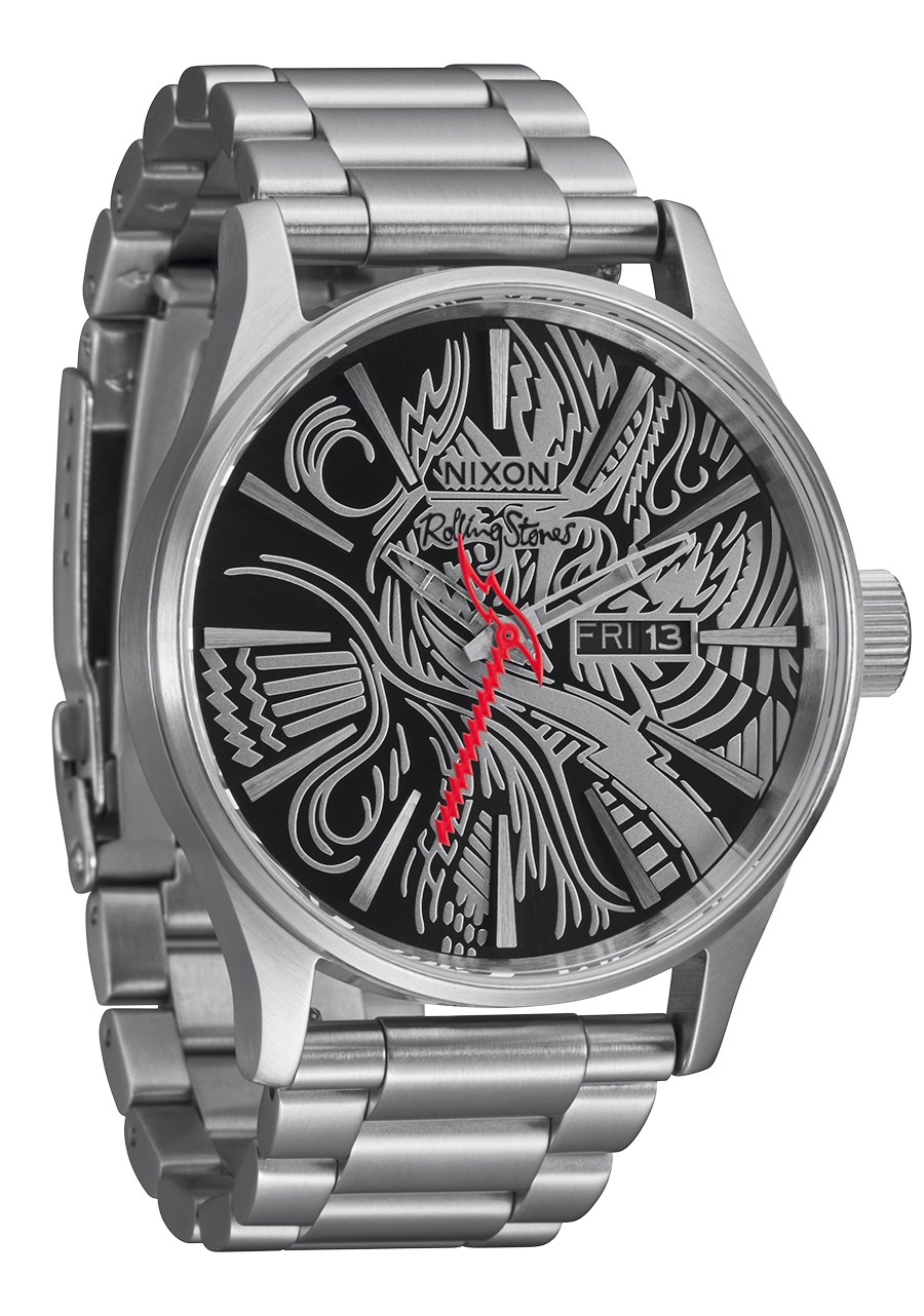 Rolling Stones Sentry Stainless Steel - Silver / Black