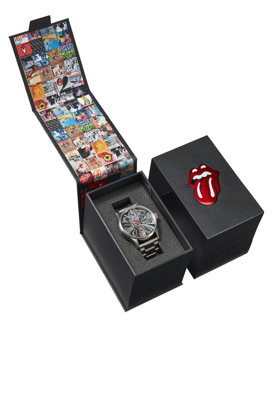 Rolling Stones Sentry Stainless Steel - Silver / Black