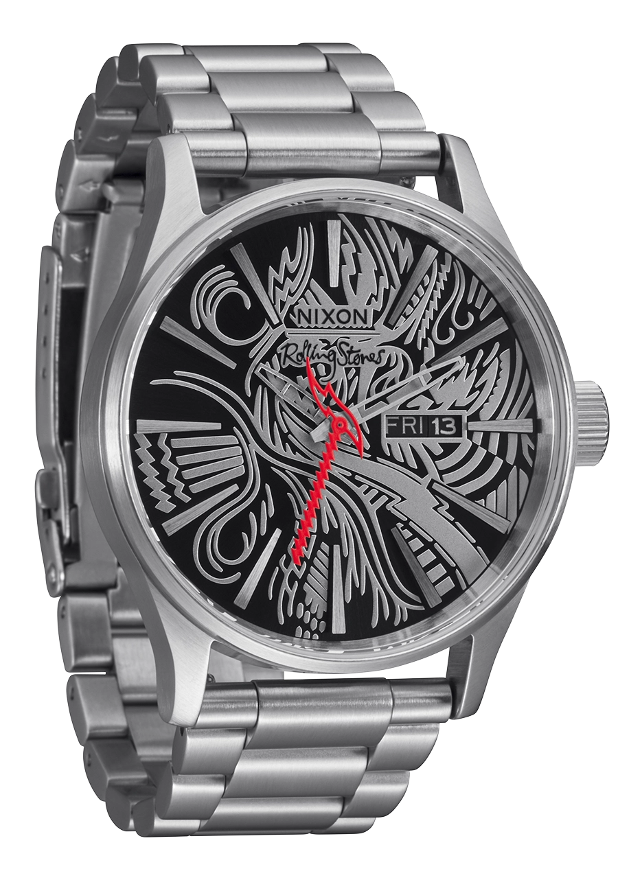 Rolling Stones Sentry Stainless Steel - Silver / Black
