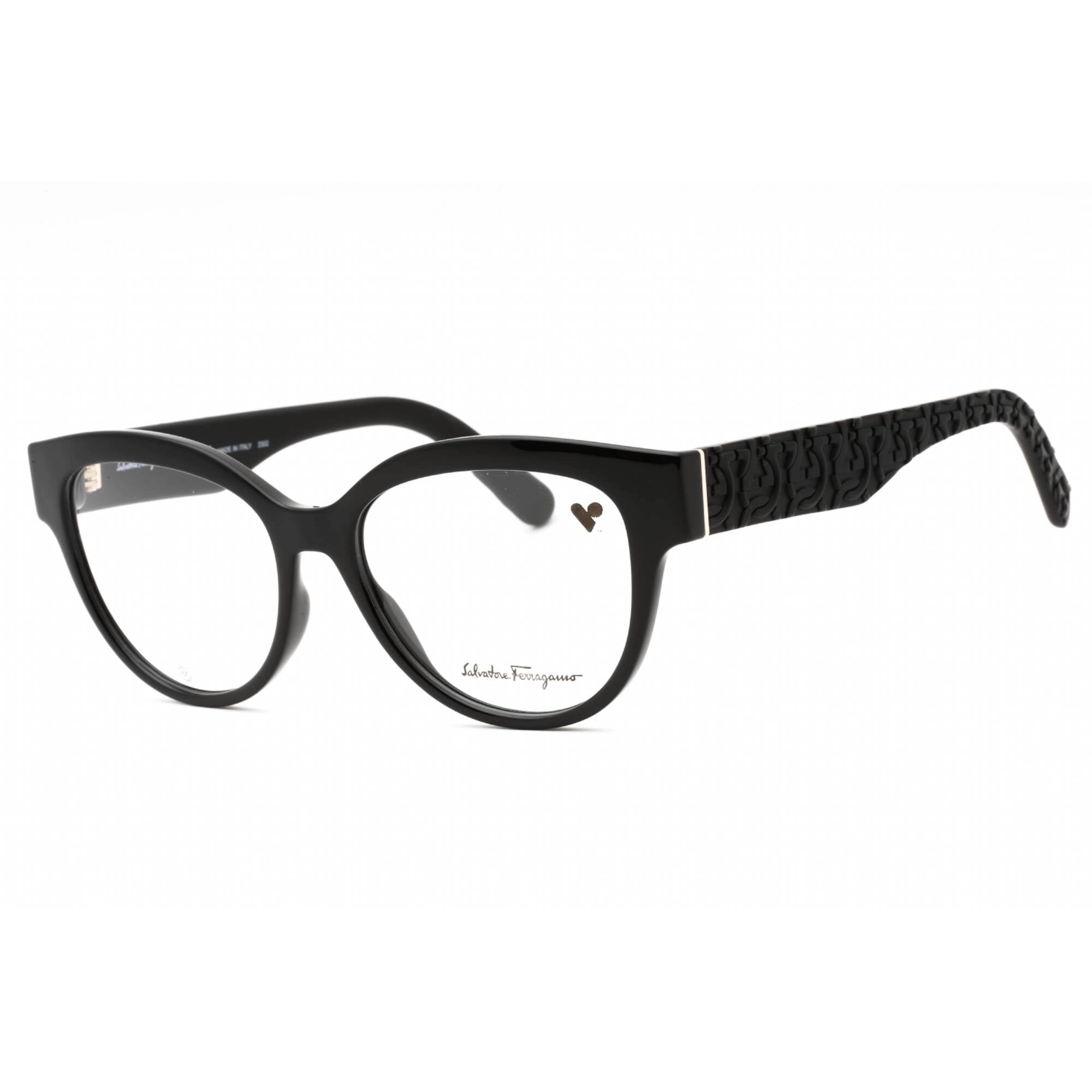 Salvatore Ferragamo Women's Eyeglasses - Black Cat Eye Full Rim Frame | SF2957E 001