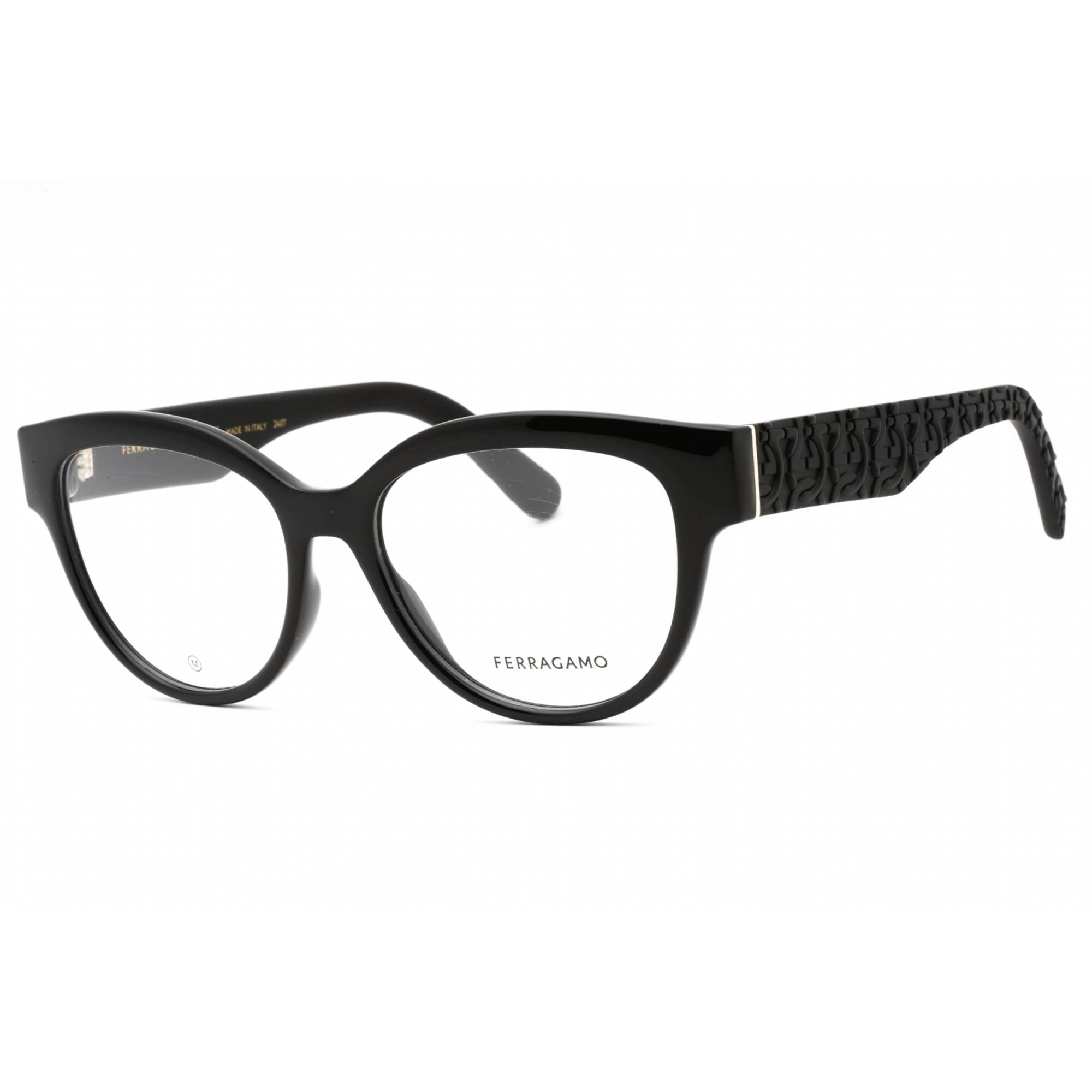 Salvatore Ferragamo Women's Eyeglasses - Black Cat Eye Full Rim Frame | SF2957EN 001