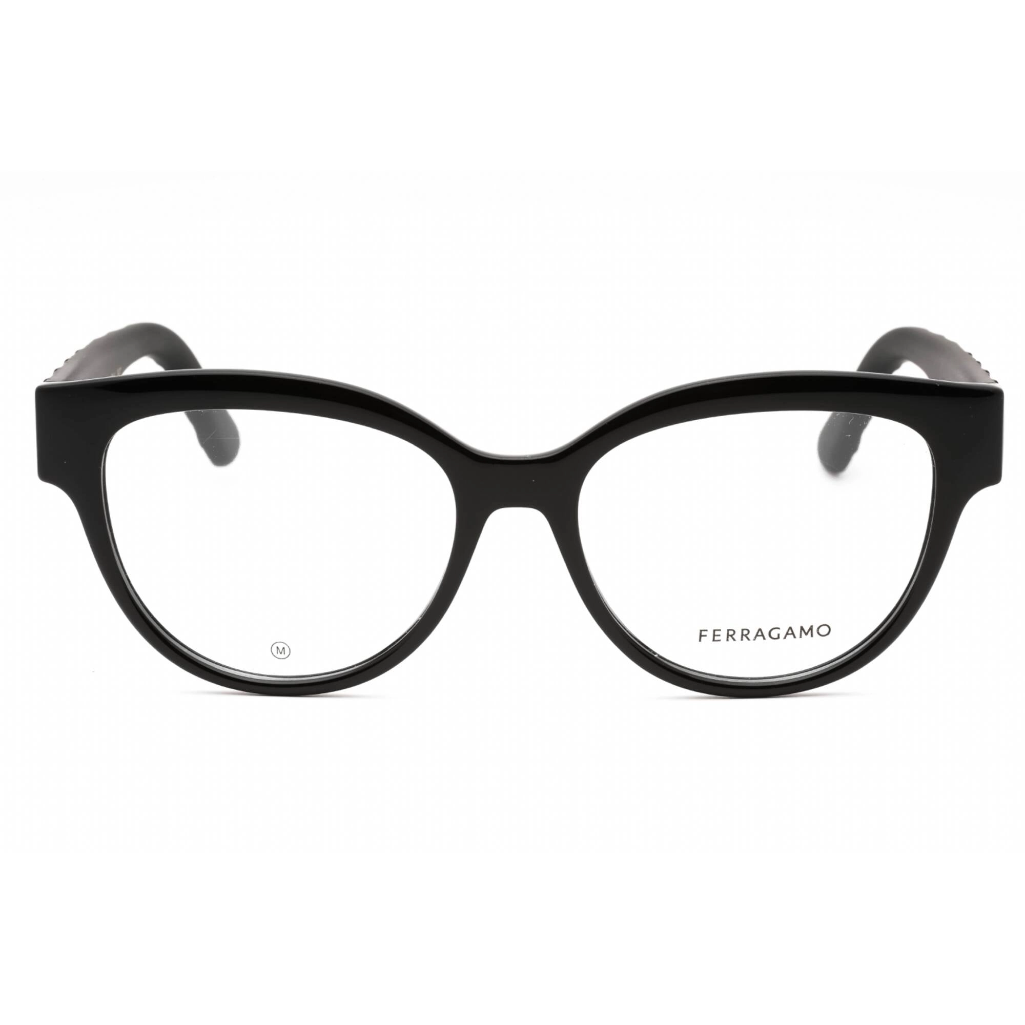 Salvatore Ferragamo Women's Eyeglasses - Black Cat Eye Full Rim Frame | SF2957EN 001