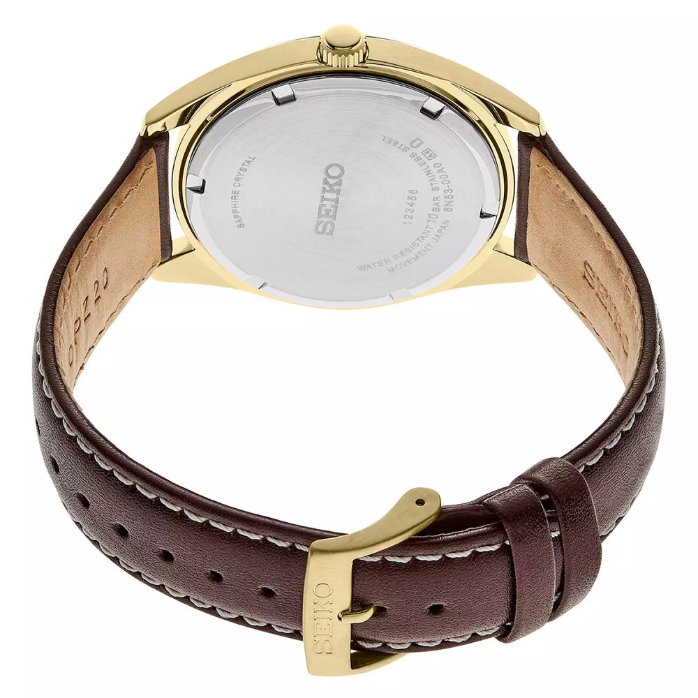 Seiko Essentials Collection 40mm Quartz Watch, SUR450