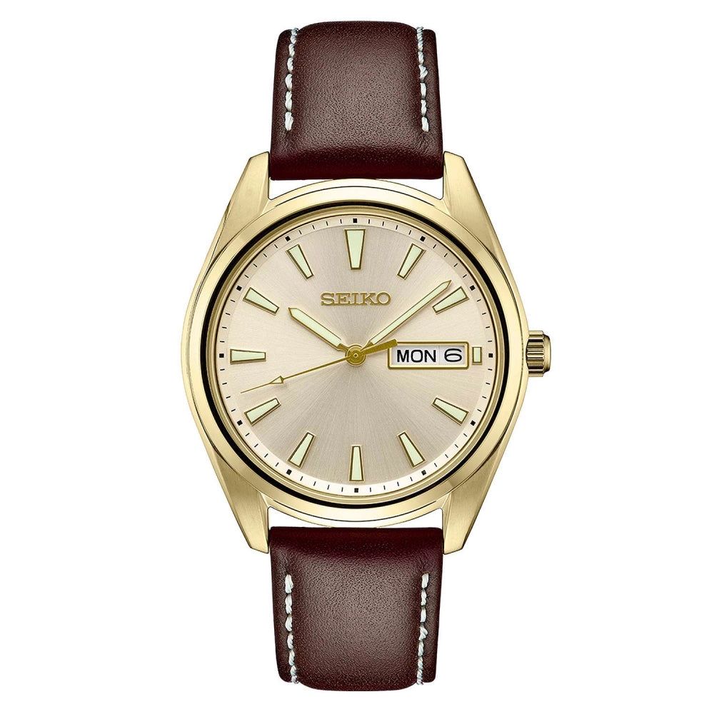 Seiko Essentials Collection 40mm Quartz Watch, SUR450
