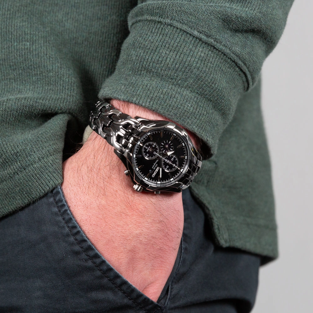 Seiko SSC139P-9 Solar Chronograph