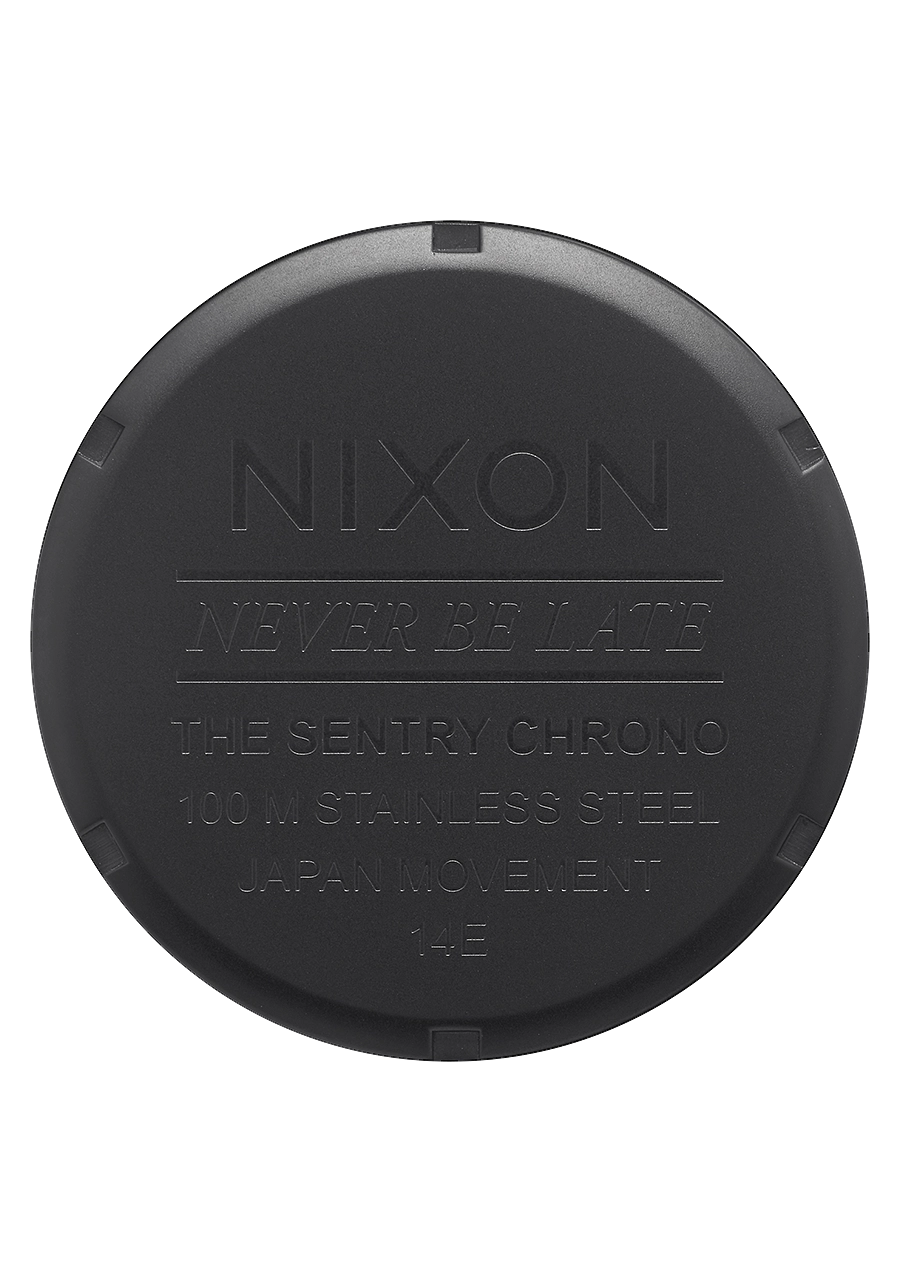 Sentry Chrono - Matte Black / Gold