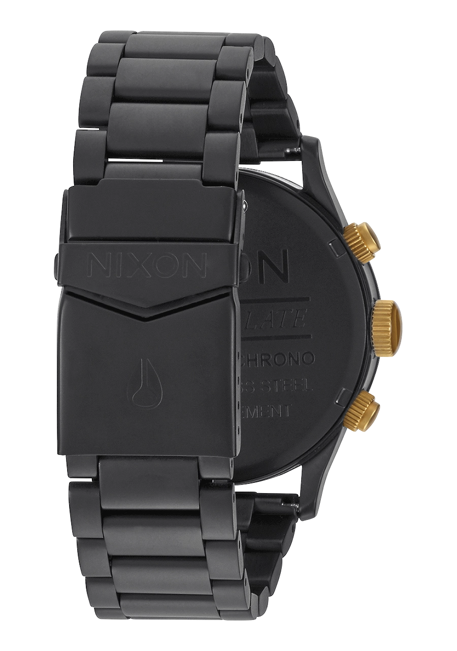 Sentry Chrono - Matte Black / Gold