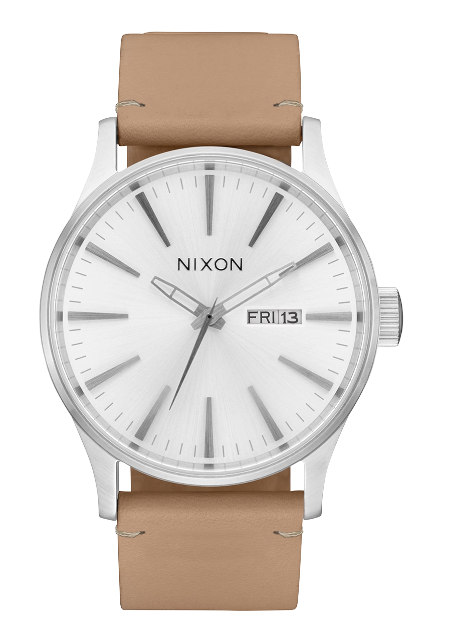 Sentry Leather - All Silver / Tan