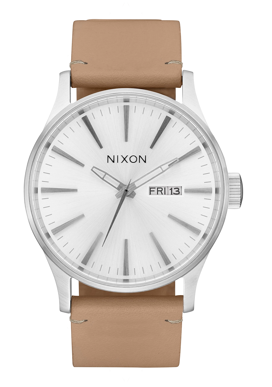 Sentry Leather - All Silver / Tan