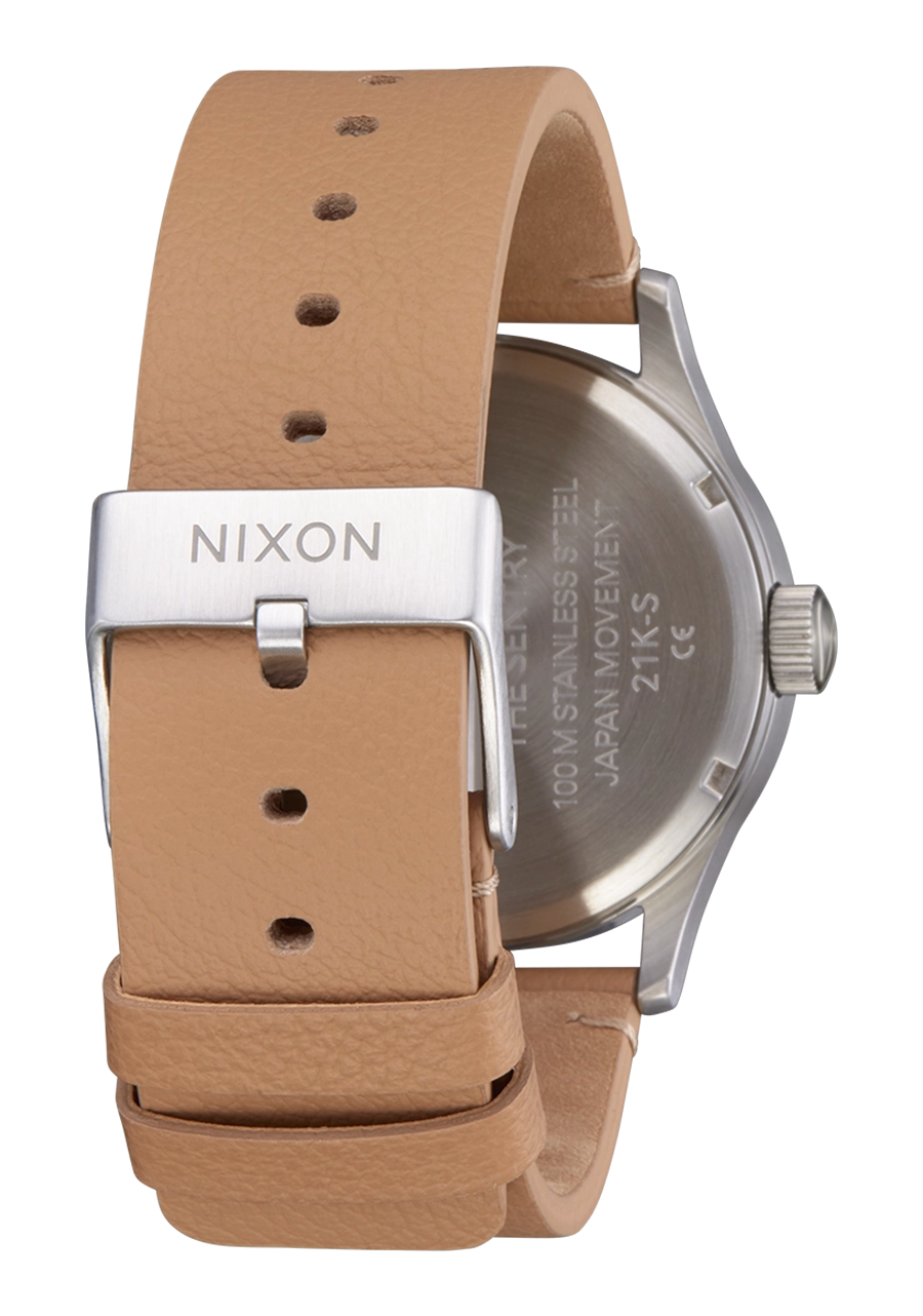 Sentry Leather - All Silver / Tan