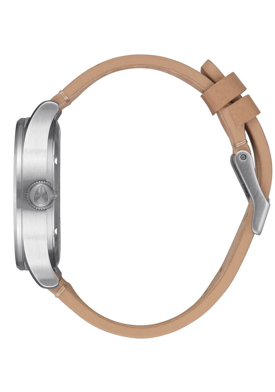 Sentry Leather - All Silver / Tan
