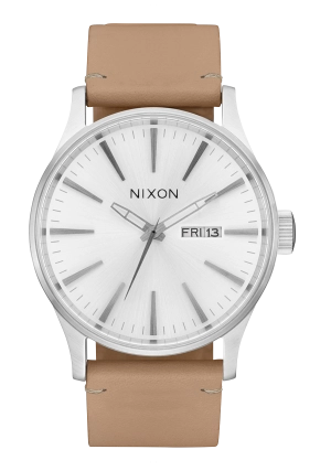 Sentry Leather - All Silver / Tan