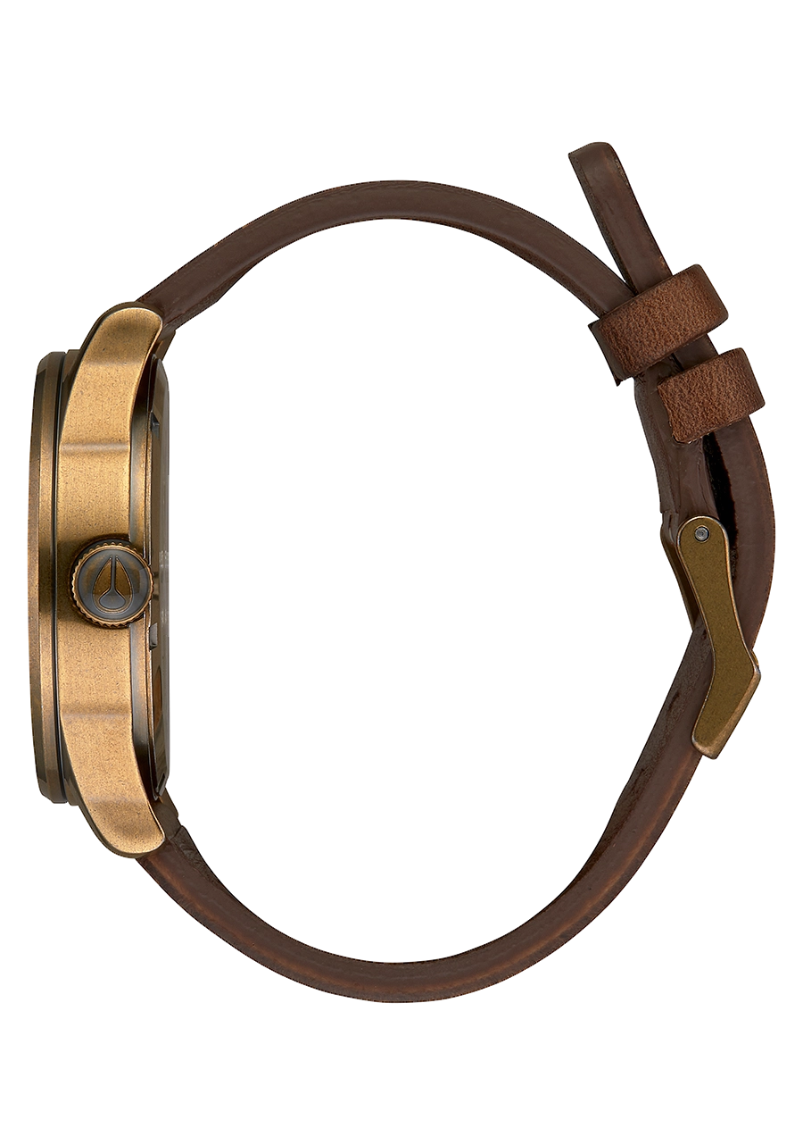 Sentry Leather - Brass / Black / Brown