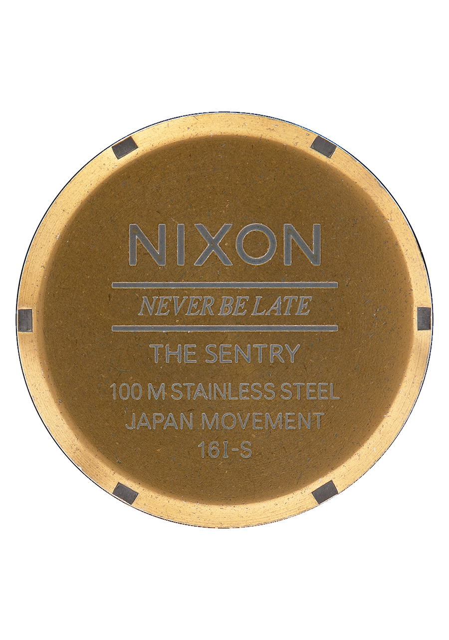Sentry Leather - Brass / Black / Brown