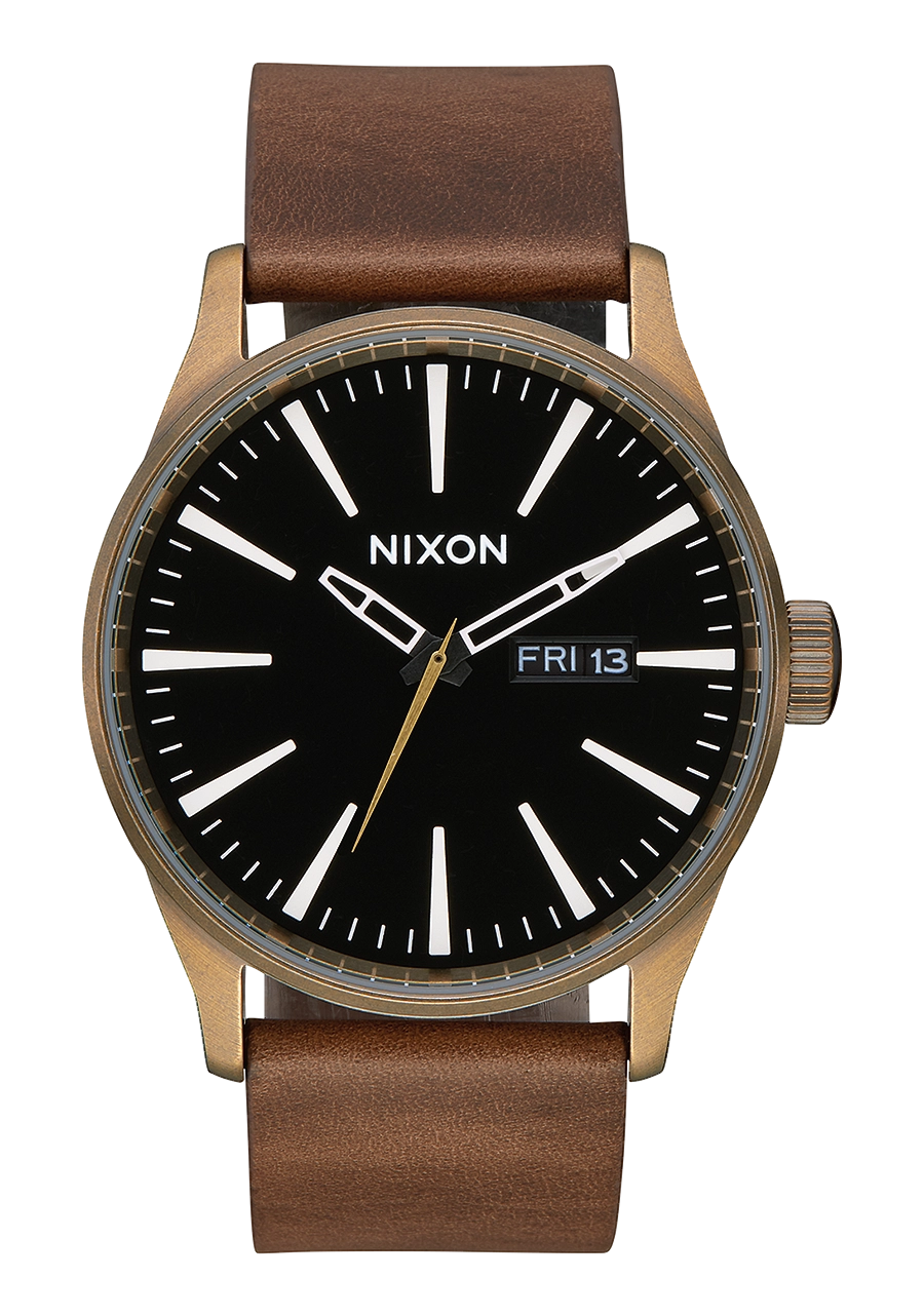 Sentry Leather - Brass / Black / Brown