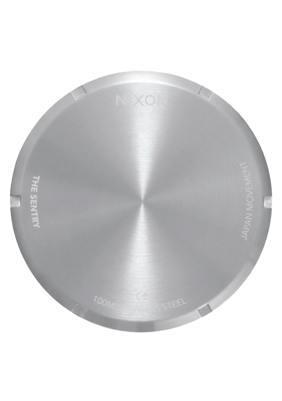 Sentry Leather - Chrome / Silver Sunray / Black