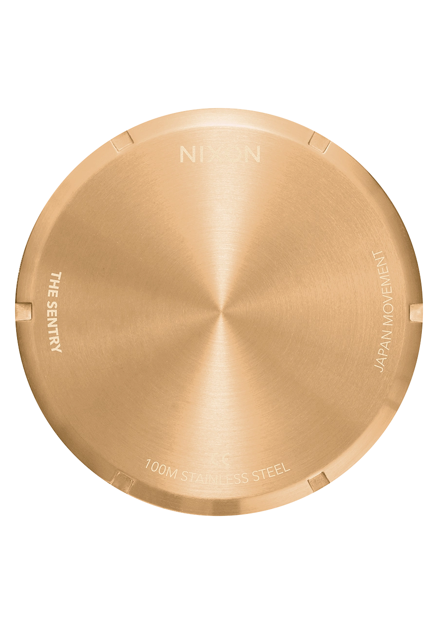 Sentry Leather - Gold / Black