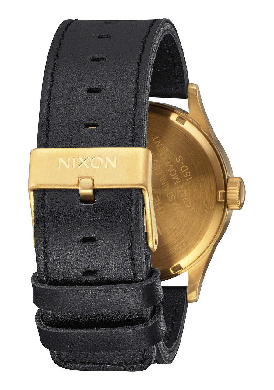 Sentry Leather - Gold / Black
