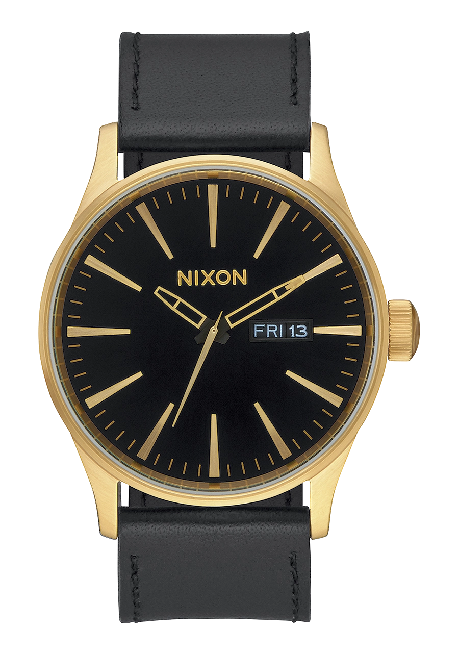 Sentry Leather - Gold / Black