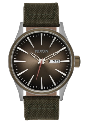 Sentry Nylon - Silver / Lt Brown / Forest