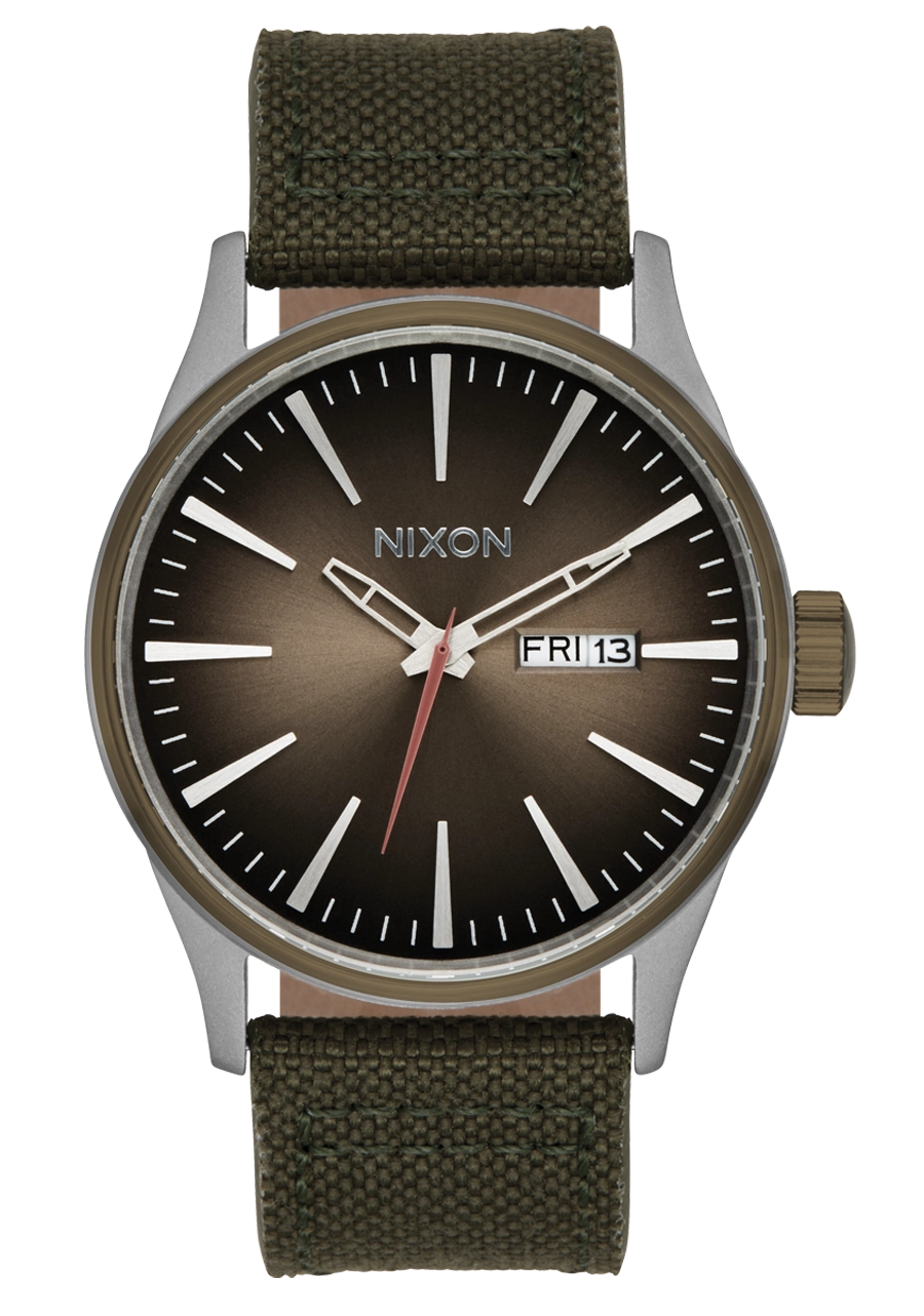Sentry Nylon - Silver / Lt Brown / Forest