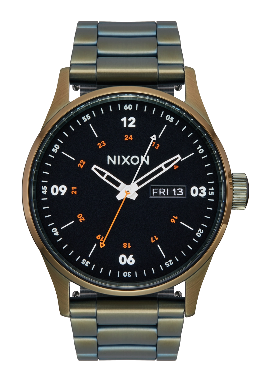Sentry Stainless Steel - Dark Olive / Black