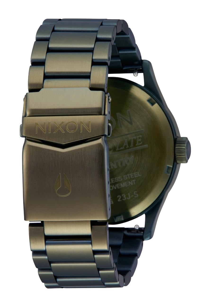Sentry Stainless Steel - Dark Olive / Black