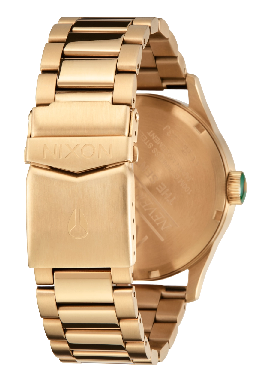 Sentry Stainless Steel - Gold / Green Sunray