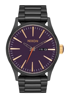 Sentry Stainless Steel - Gunmetal / Blackberry / Gold