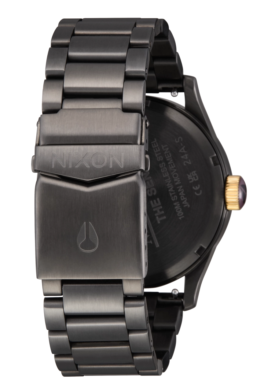 Sentry Stainless Steel - Gunmetal / Blackberry / Gold
