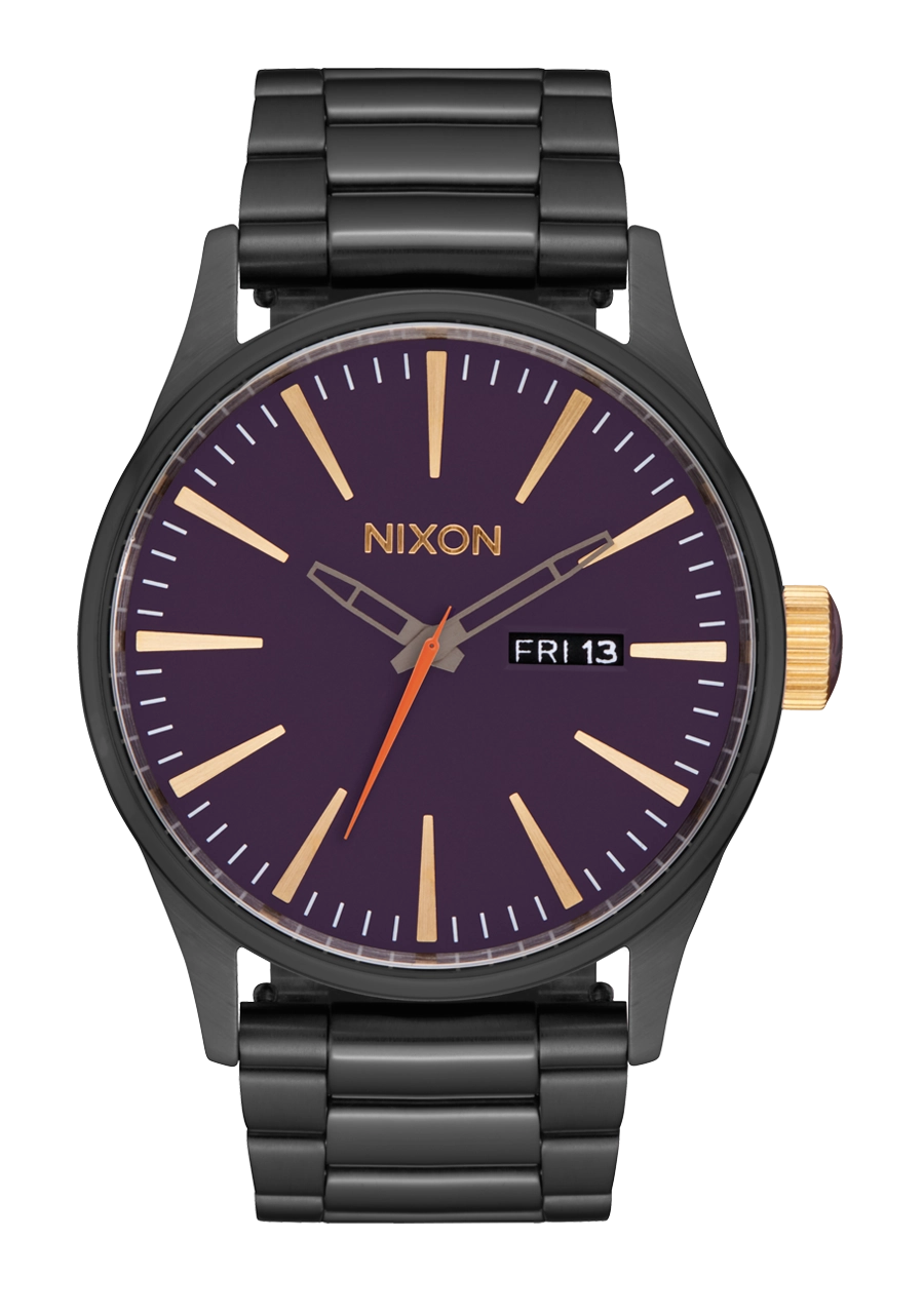 Sentry Stainless Steel - Gunmetal / Blackberry / Gold