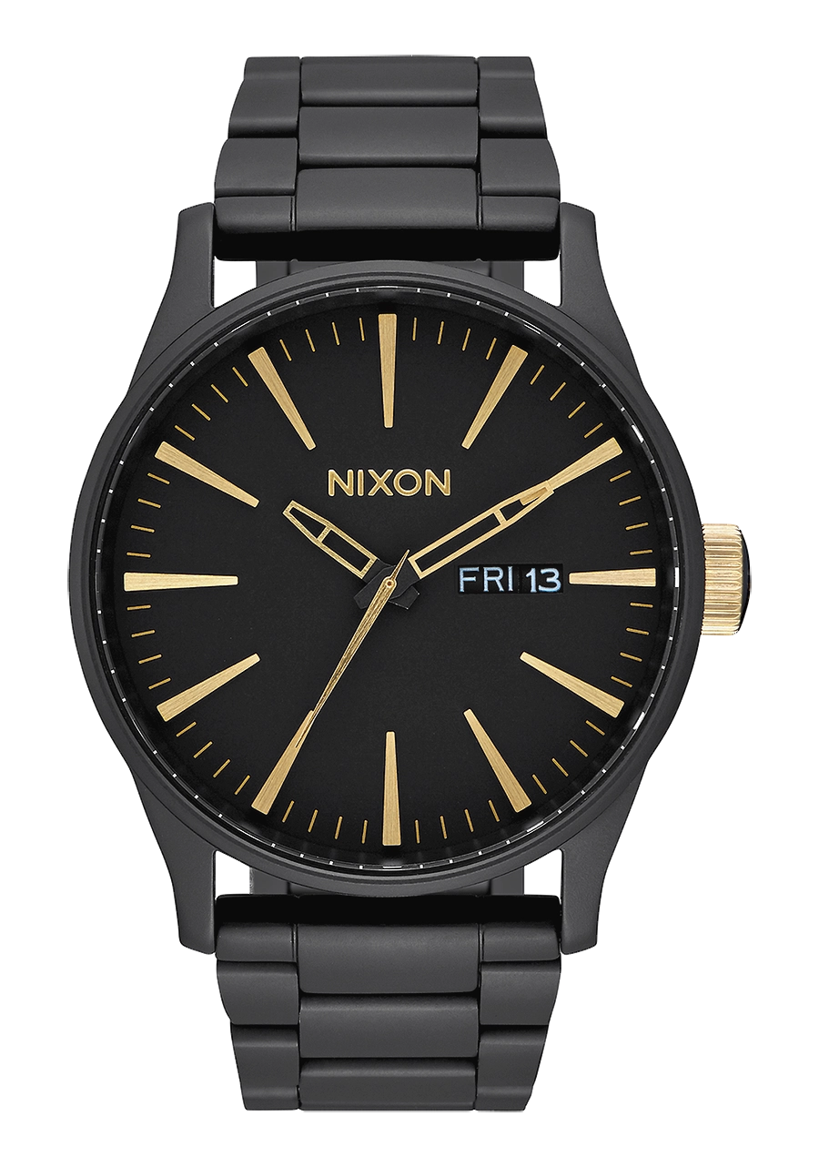Sentry Stainless Steel - Matte Black / Gold
