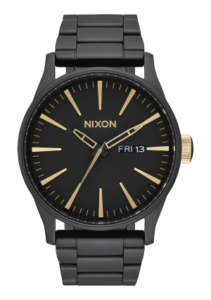Sentry Stainless Steel - Matte Black / Gold
