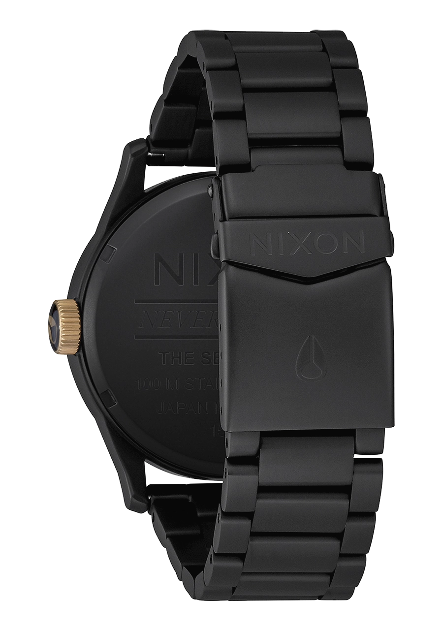 Sentry Stainless Steel - Matte Black / Gold