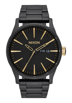 Sentry Stainless Steel - Matte Black / Gold