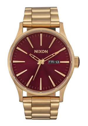 Sentry Stainless Steel - Oxblood Sunray / Gold